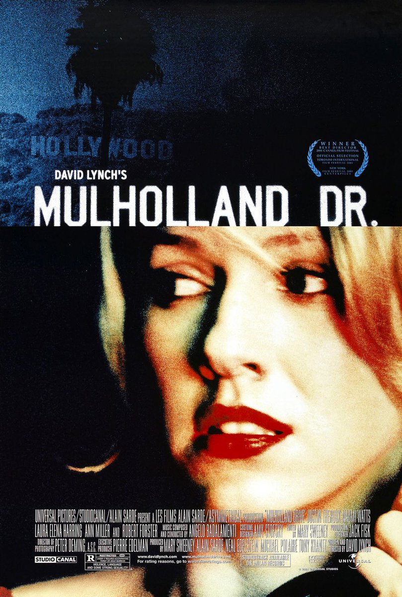 4 best "Dream" movies1. Inception2. Mulholland Dr.3. Requiem for a dream4. Open your eyes