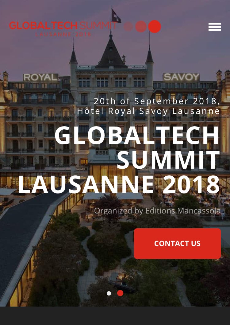 Ne manquez pas le #GlobalTechSummit le 20 septembre à #Lausanne et découvrez comment la #technologie impacte la #société #Tech4Good @OPIGeneva <a href="/SwissEdTech/">Swiss EdTech Collider</a> <a href="/EPFL_en/">EPFL</a> <a href="/Alpict/">Alp ICT</a> <a href="/Ageficom/">AGEFI Suisse</a>  globaltechsummit.ch