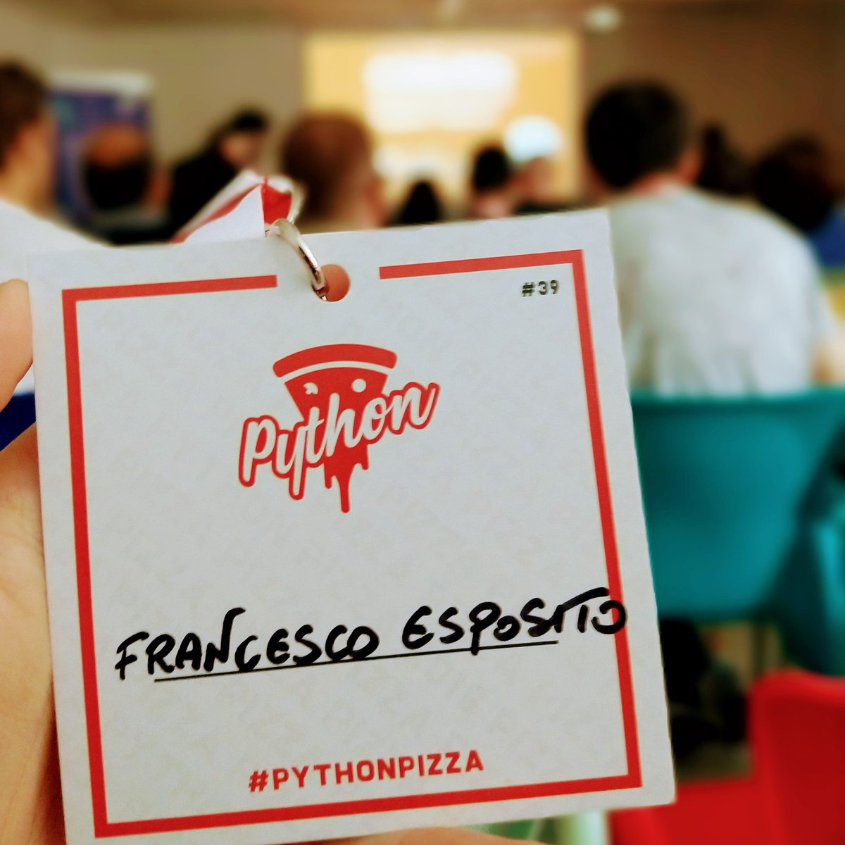 franjsco's tweet image. #pythonpizza