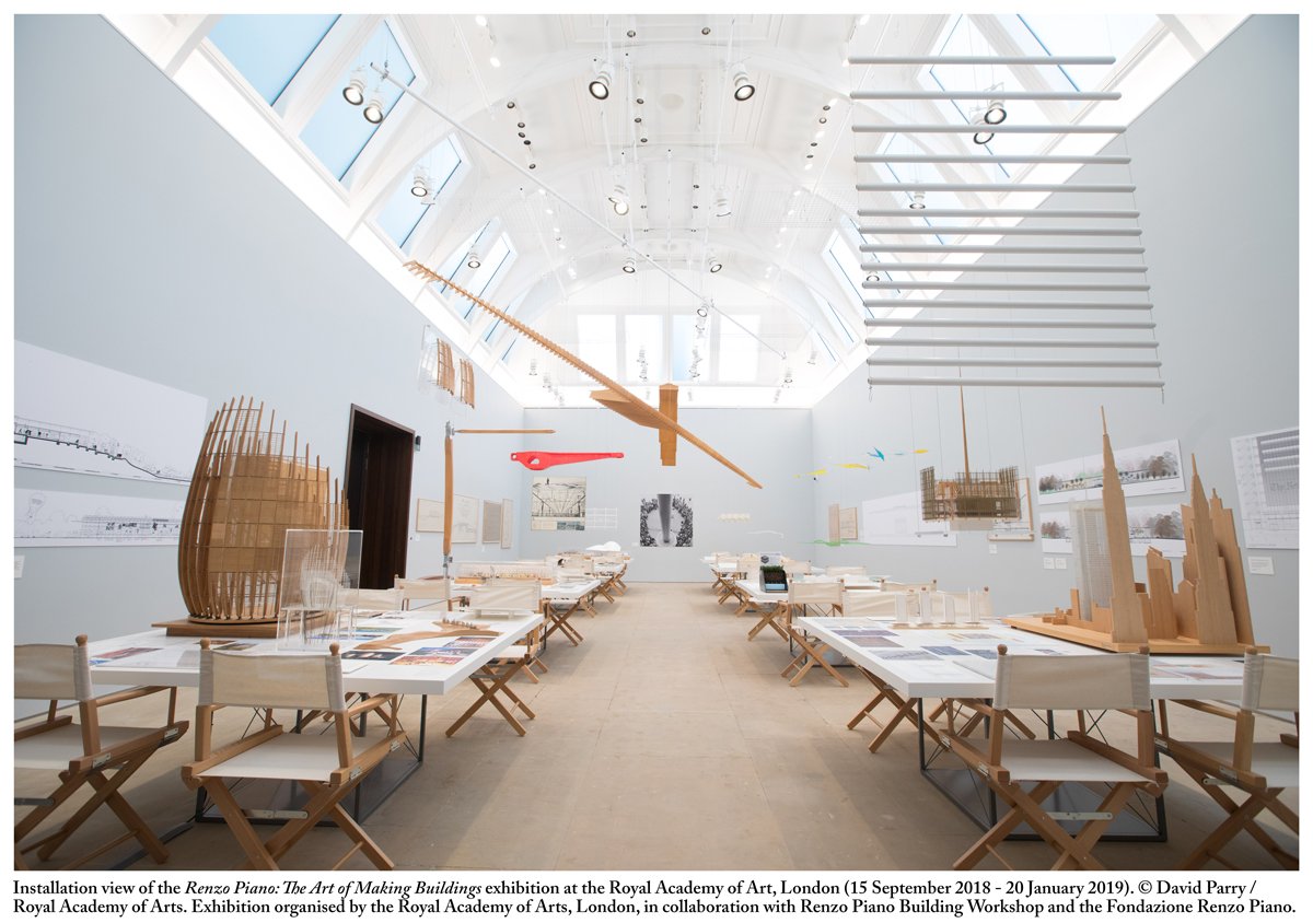 royalacademy's tweet image. #RenzoPiano: The Art of Making Buildings is now open! Explore the pioneering vision and work of one of the greatest architects of our times: roy.ac/2Op0rlo