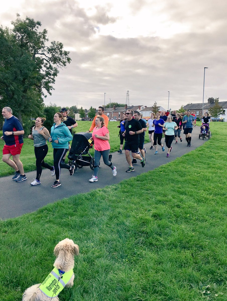 Warrington parkrun tweet media