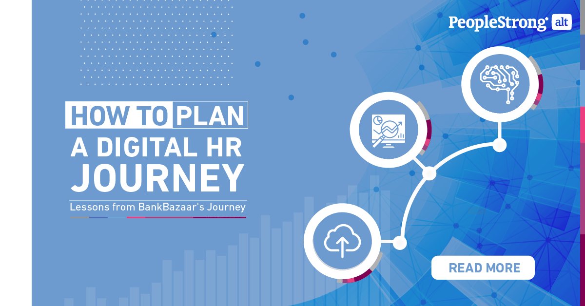 75% of all ERP or digitalization implementations fail mainly because of a lack of defined goals. Here's a look at how @BankBazaar created a roadmap to embark on their #digitalHR transformation journey - bit.ly/2OodcwL
#HRTech #HRTechThatMatters