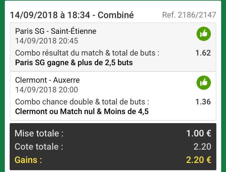 JuKe_AR's tweet photo. On valide les 2 combines du #JKproject 🔥

+2,50% encore de gagné ✌️

Du soutient les potes ❤️

#Teamparieur https://t.co/cZqSIbEyBp