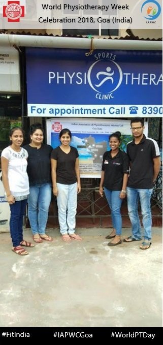 Curamos_Physio's tweet photo. #IAP and #IAPWomenCell Goa State collaborated wid #SportsPhysiotherapyClinic, to organise a Free Physio Assessment Camp on 8th Sept to mark #WorldPTDay. We Thank #NehaShet, #KennosheaDias, #CharlotteFaleiro, #SnehaDhargalkar, #RajeshMenkikari & the State Team. #IAPWCGoa #FitIndia https://t.co/czAUNEfIHe