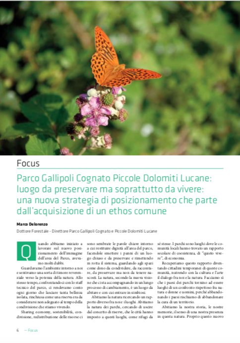 intervento del direttore del Parco di <a href="/ParcoGCDolomiti/">Gallipoli Cognato</a> sulla rivista Laboratorio Ecosostenibile <a href="/CarmineCoccaMT/">Carmine Cocca</a> <a href="/agroforpz/">agronomiforestalipz</a> <a href="/AFMatera/">AgronomiForestaliMT</a> <a href="/_conaf/">@CONAF</a> - rivista disponibile su agronomiforestalipotenza.it agronomimatera.it