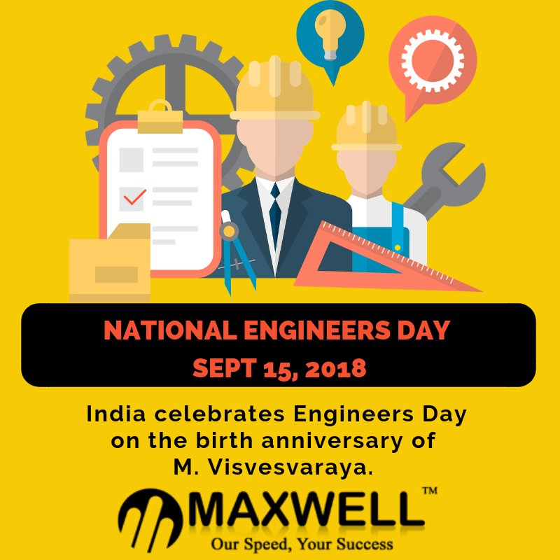 MaxwellStream's tweet photo. The country celebrates September 15 as National Engineer’s Day to appreciate the contributions of Mokshagundam Visvesvaraya
https://t.co/9cXUEuLmhm
#EngineersDay #OfficialJukebox #JarugandiAudioToday #RajaRanguski
#OnnavittaYaarumYenakilla j #ThuppakiMunaiTeaser #HBDAnna https://t.co/5pHF3Iy2cx
