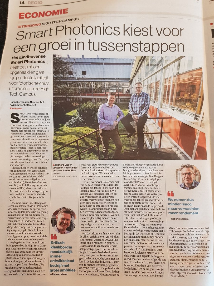 Alweer zo een topper @TUEinnovation <a href="/Brainport_ehv/">BRAINPORT EHV</a>  @DeVragenbank