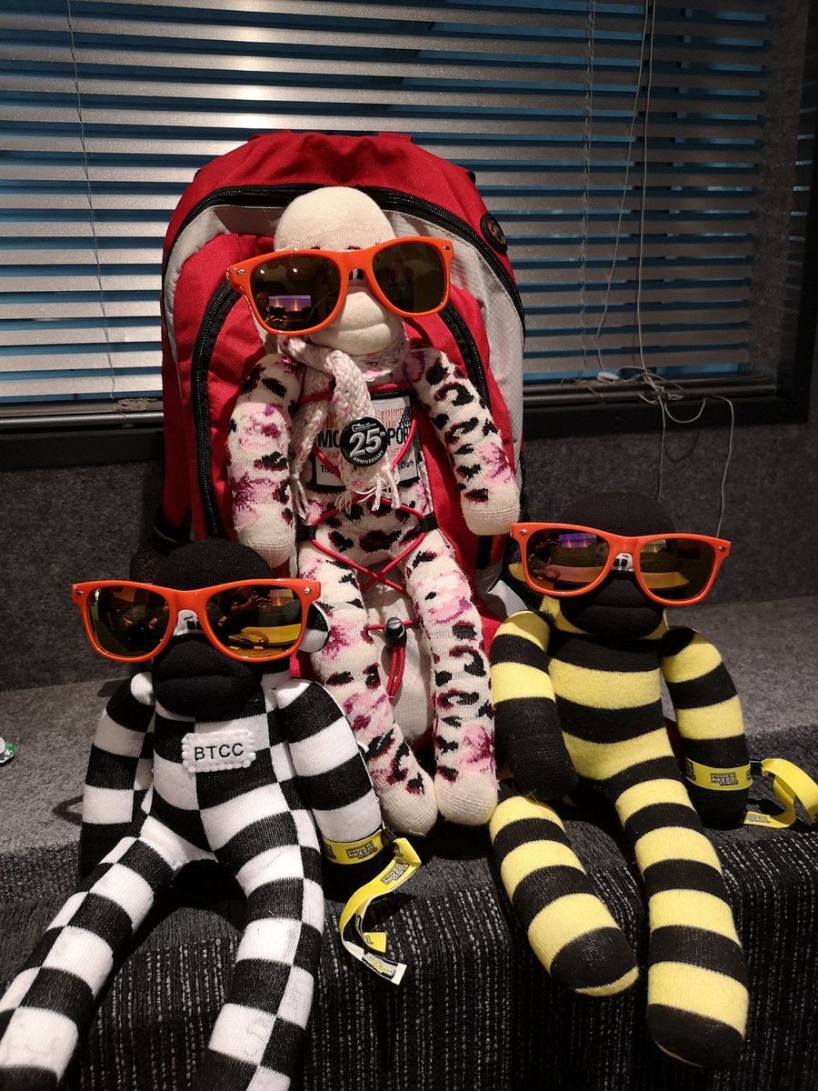 It's a monkey #BTCC weekend baby! 🏁🐵🍌