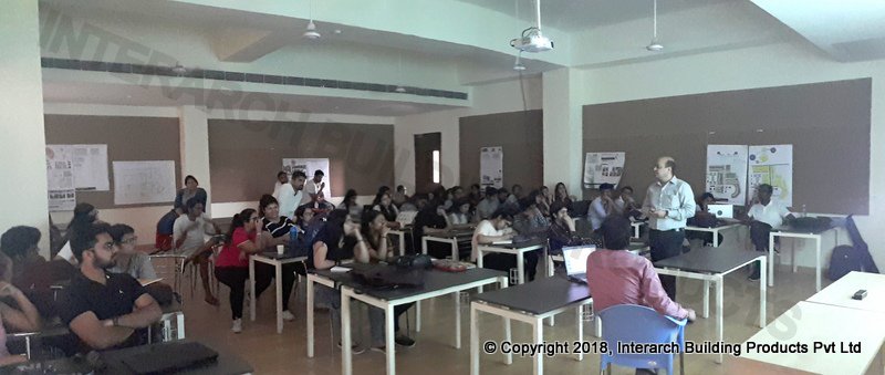 InterarchInfo's tweet photo. #Interarch #Building #Products conducted #Young #Builder #Program for #4th Year Architecture students of #Sushant School of Art and Architecture on 12th September 2018

#Program gives an insight and educates Young Architects &amp; Engineers about the Indian Pre-Engineered Steel #PEB https://t.co/O73275MHeB