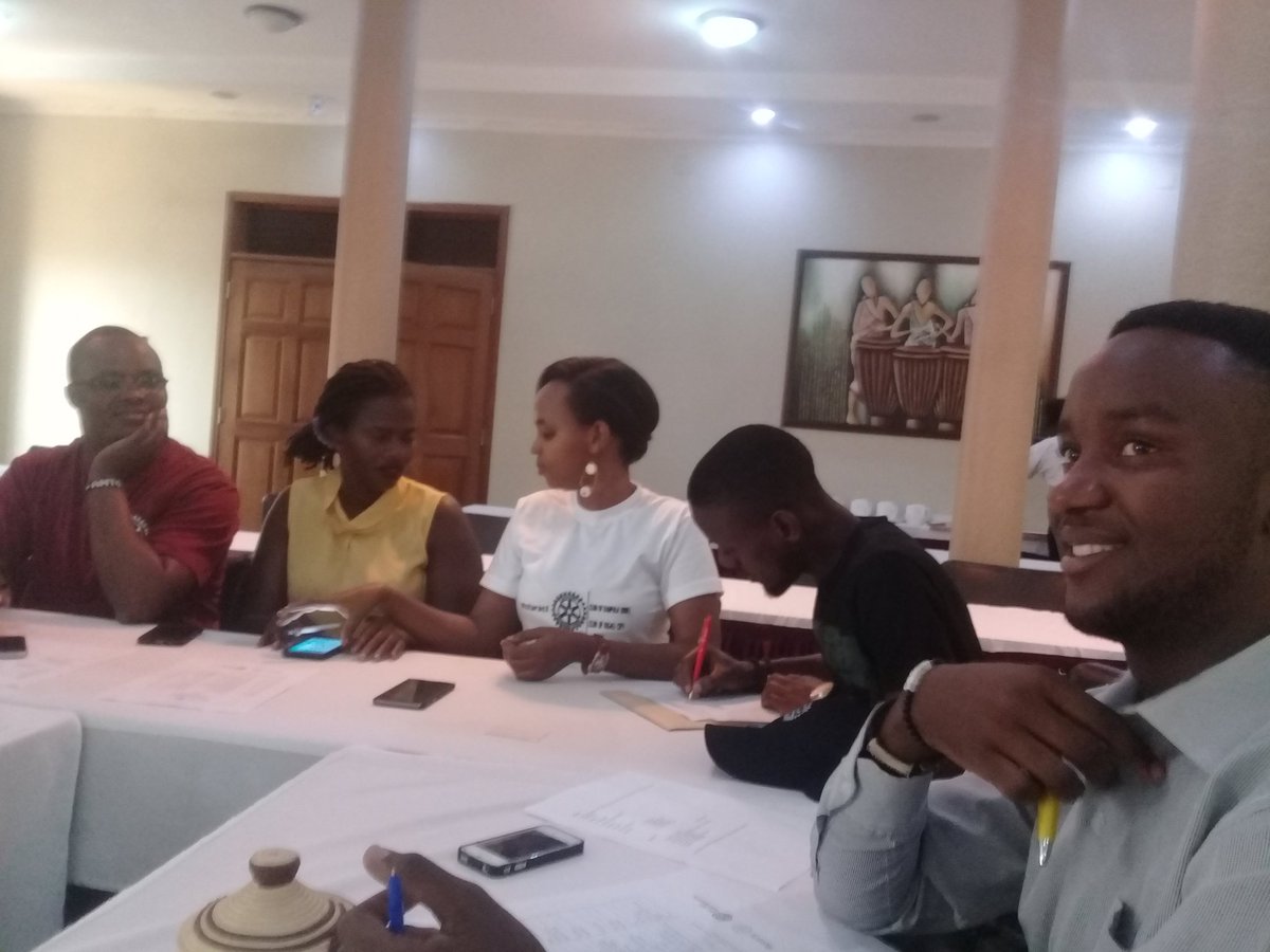 RCkigalicity's tweet photo. Its a beautiful morning in #Kigali and our #BoardTraining is underway. Joined by PP @aaron_butera from @RotaractSFBKgL and PP @LucNyoni from @RotaractKIE. Awesome stuff happening. #BeTheInspiration, #ServiceAboveSelf, #ServiceIsHonorable https://t.co/zaB55bybgF