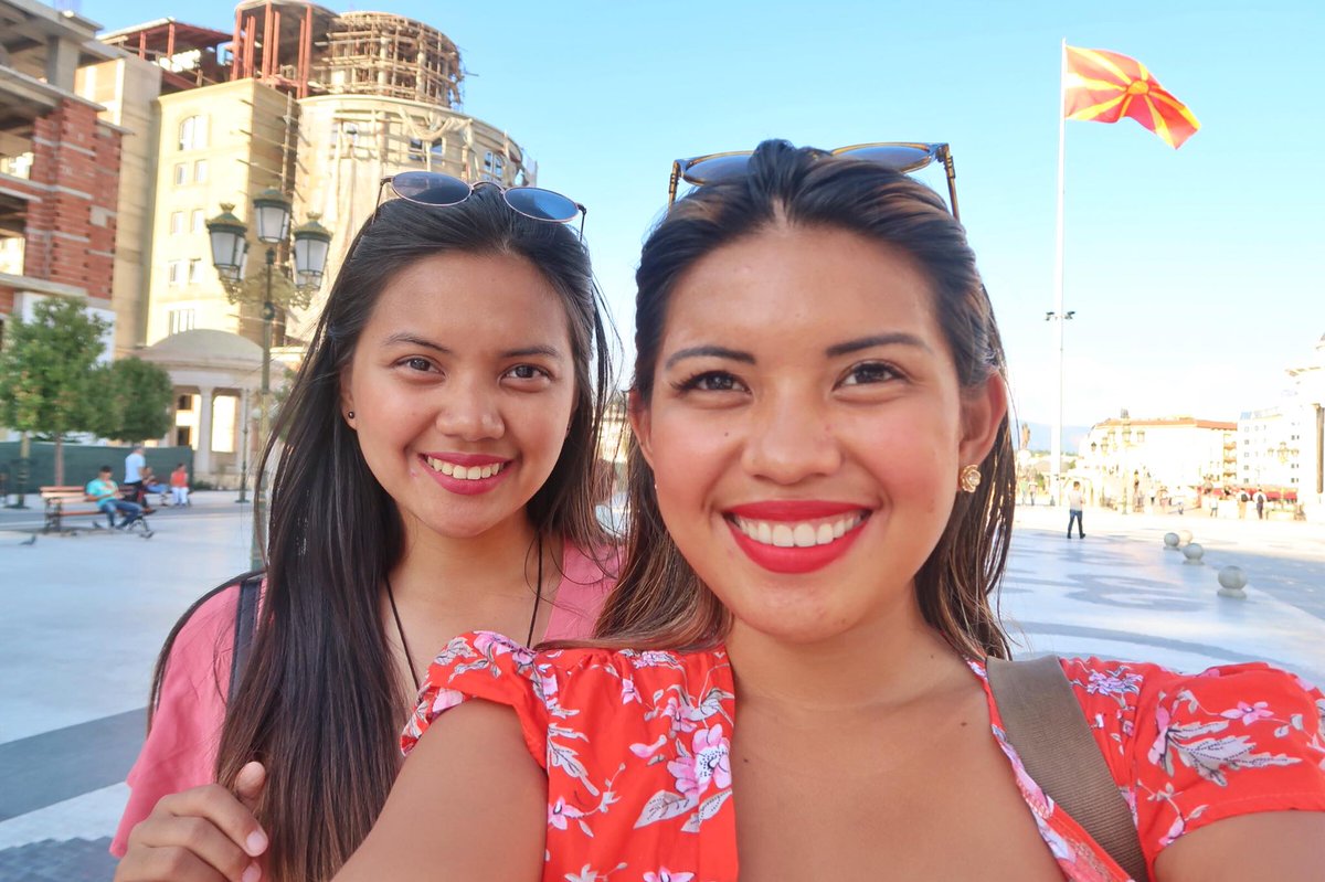2MonkeysTravel's tweet photo. Twinning with my sister! 💋💋 #moodeightapartments #skopjecity #macedonia #skopje #servicedapartments  #ExploringMacedonia #Macedonia #europe  @ExplorMacedonia https://t.co/bJYXQV6KmW