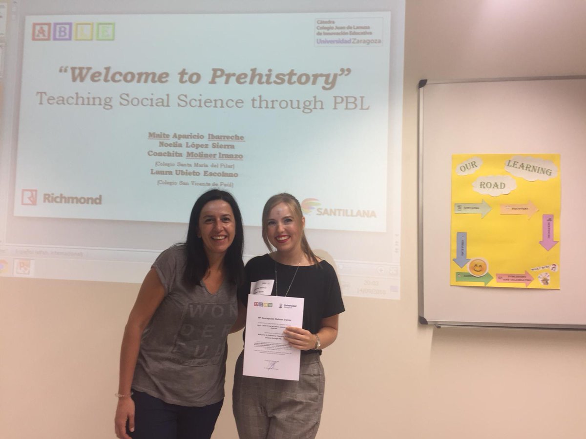 Conchi_moliner's tweet photo. Compartiendo experiencias e ideas en #ABLE18 #CLIL #PBL https://t.co/73o7zPSFw0