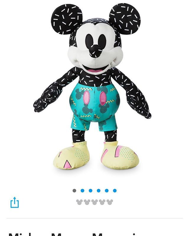 mickey's memories plush