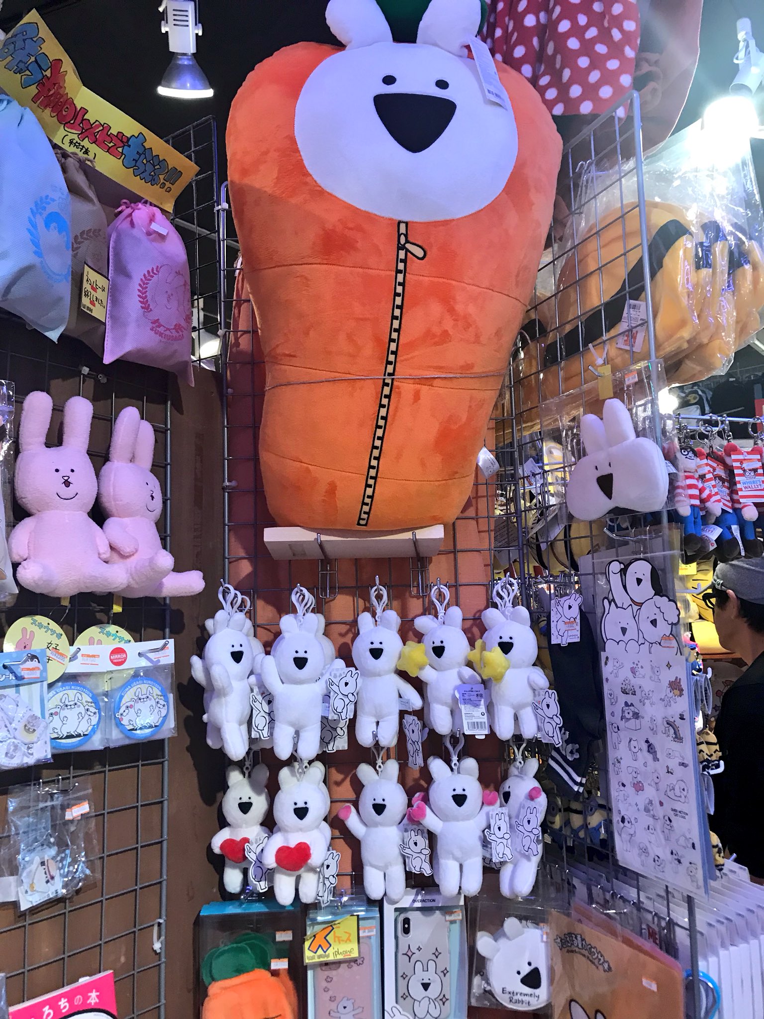 ヴィレッジヴァンガードmozo Pa Twitter すこぶる動くウサギ モゾもついに入荷しました ぬいぐるみキーホルダーお揃いで買いたい 韓国 カワイイ