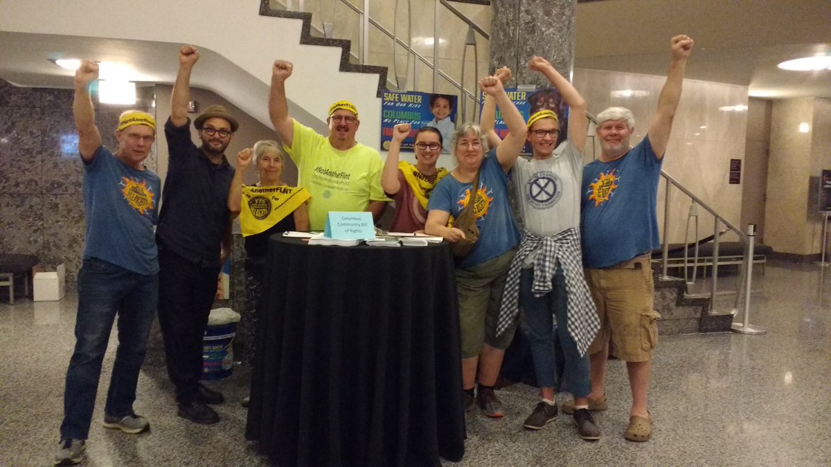 cinubluegreen's tweet photo. #JoshFox Director of #Gasland stands in Solidarity with#ColumbusCommunityBillofRights - #NotAnotherFlint https://t.co/eyRJJIZx0A