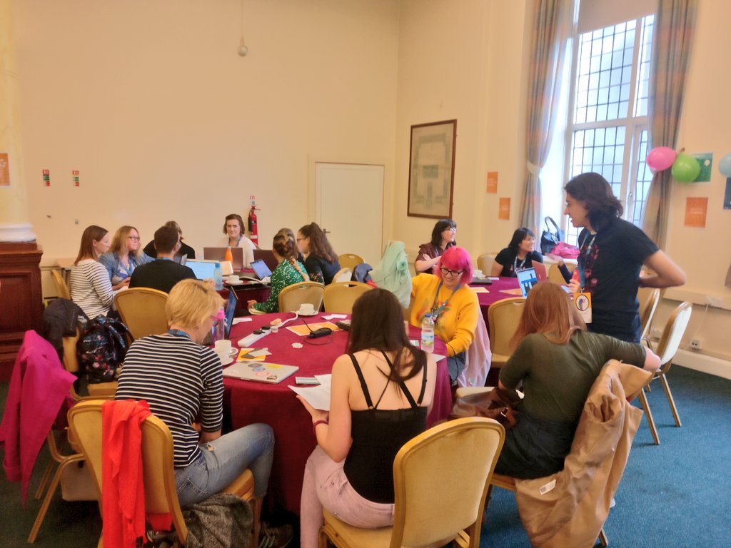 GirlGeekUpNorth's tweet image. Looks like #DjangoGirls @PyConUK is already underway! 
#codewithkindness