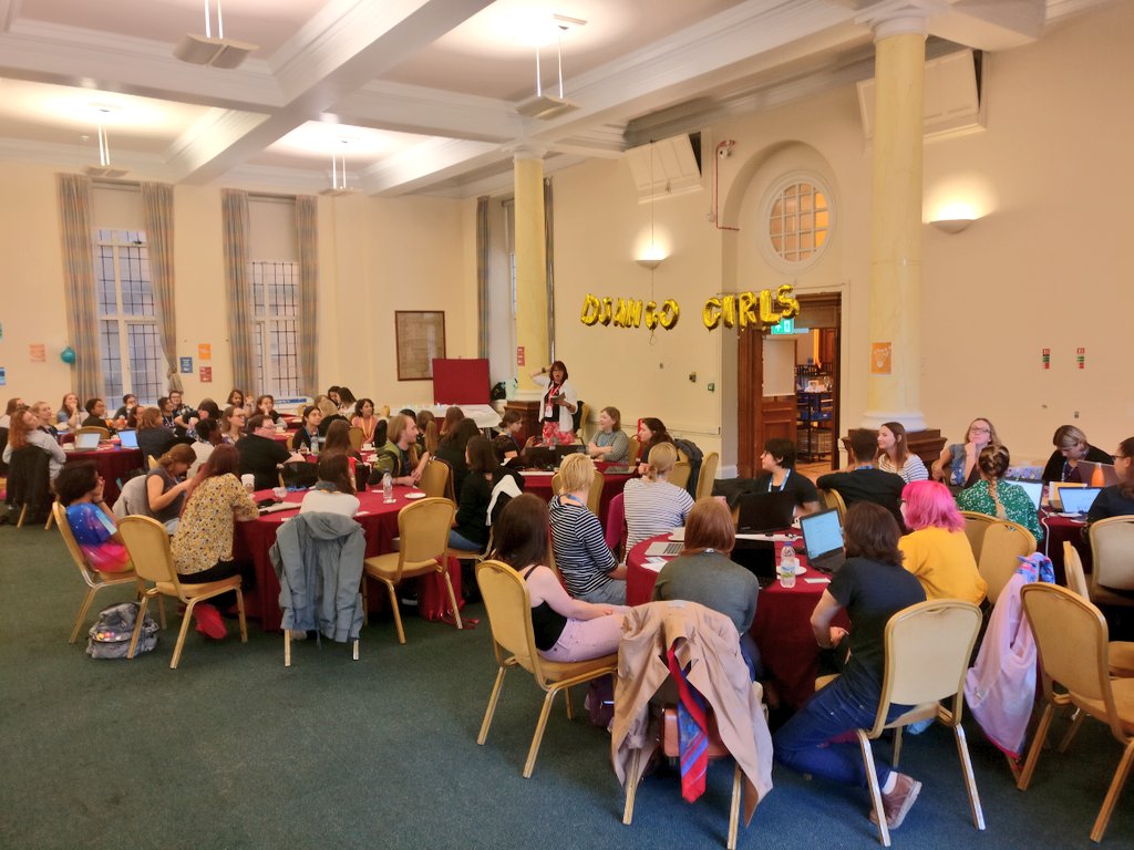 GirlGeekUpNorth's tweet image. Looks like #DjangoGirls @PyConUK is already underway! 
#codewithkindness