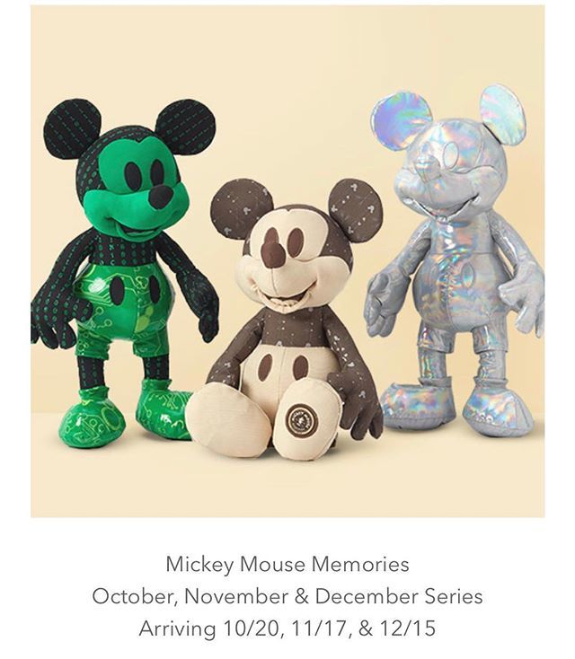 mickey mouse memory plush