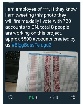 iamgautam_'s tweet image. Let’s all report to Hyderabad cyber crime IT department about deepthi votes rigging
#BiggBossTelugu2 
@StarMaa 
@RajivAluri
Ex-employe of @RamitSolutions 
Working as paid voters for #DeepthiNallamothu
#BiggBossTelugu2 
@StarMaa 
@RajivAluri 
@NameisNani
Retweet guys...
