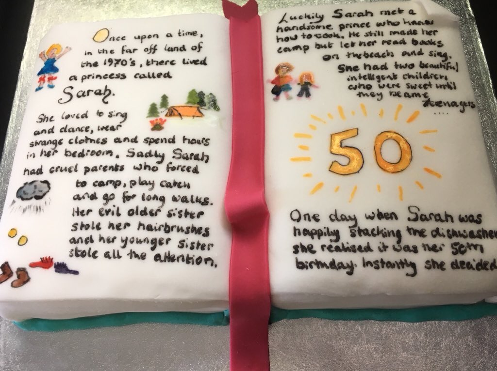 JoGodsmark's tweet photo. No time for training for #CycleZambia2018 for @TransaidOrg today! Cake making for author and sister Sarah’s 50th. https://t.co/2ukj1Dgd78