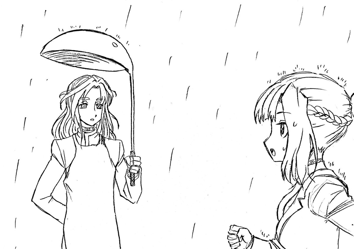 ナンキダイ 3章前編b更新 心配には及びません 傘を常備しております