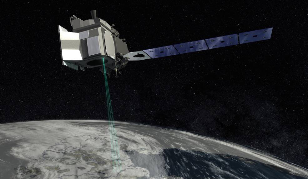 Space360HQ's tweet image. ICESat-2 launched successfully this morning! One laser pulse at a time, this Ice, Cloud and land Elevation Satellite-2 will measure the changing height of Earth’s ice…from space. Get the details: go.nasa.gov/2Py1Rv5