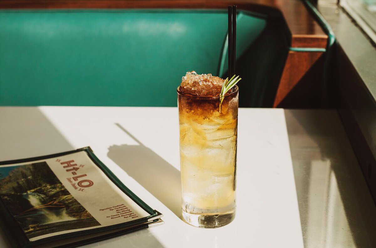 🚨 Current Drink Special Alert : Wear Your Laird’s (get it?!) Laird’s Applejack, Velvet Felernum, Cruzan Blackstrap Rum 🍹 #dinerdrinks