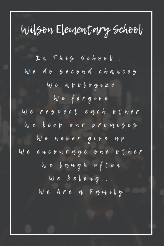 WilsonElementa2's tweet image. So proud of our school! Wilson's staff has poured their hearts into their kiddos these first few weeks of school &amp;amp; have done an amazing job of supporting our new staff members! @YtownSchools #thewilsonway