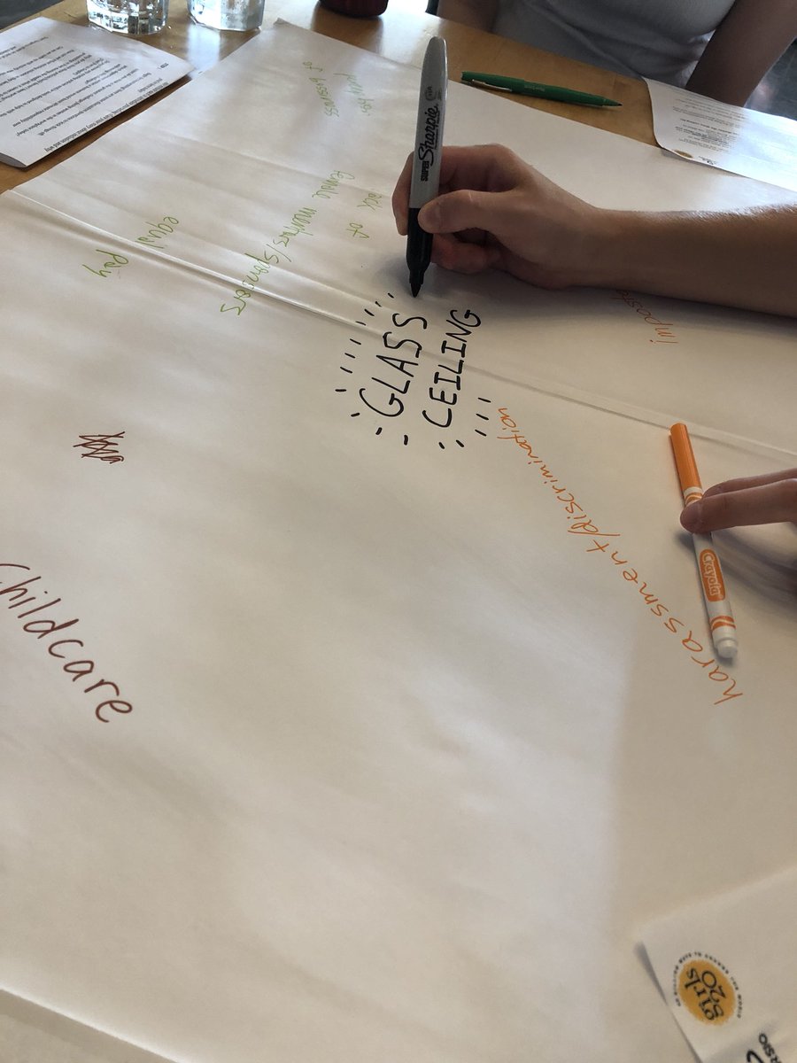 media___trix's tweet image. Early morning #hackinginclusion with @diversioglobal and @Girls20 - what are the biggest challenges facing women in the workplace today and how can we fix it? 🙋🏼‍♀️