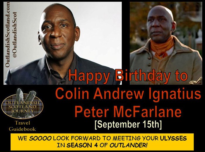 Happy Birthday to Colin McFarlane.  