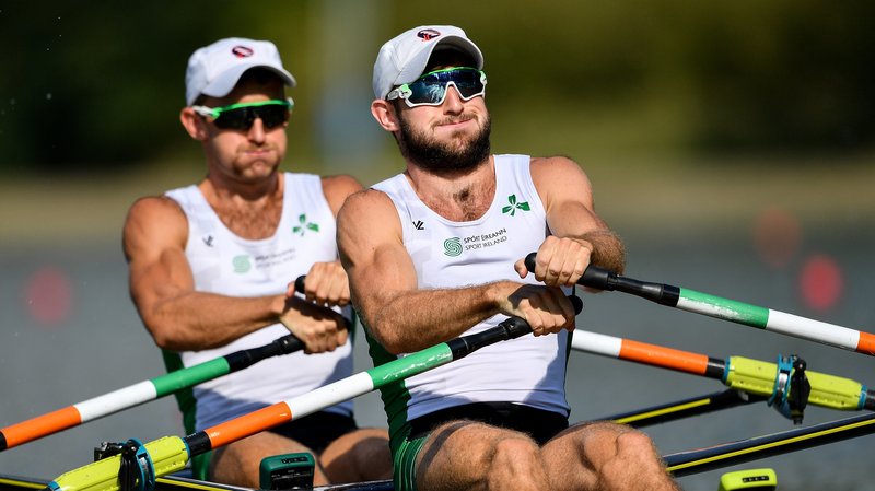 RTEsport's tweet photo. Gary and Paul O'Donovanย win gold in the World Rowing Championships in LM2x A Final https://t.co/mo2pvujV4o https://t.co/ncflCHysj5