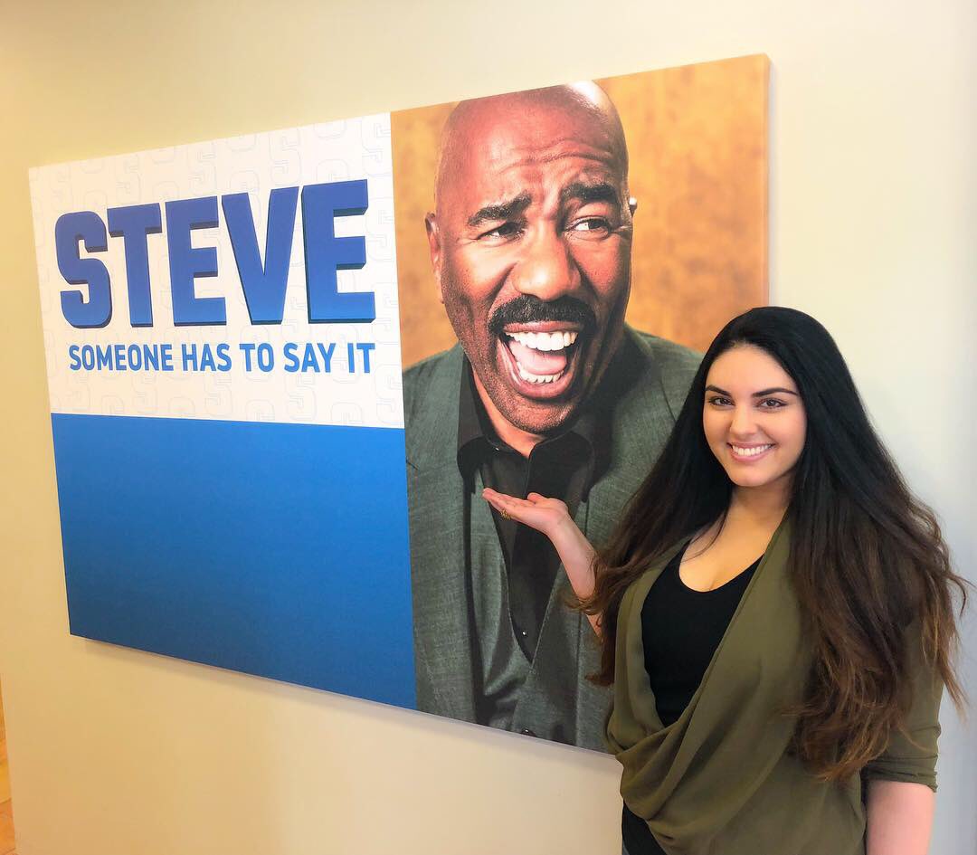 NEDANAKOA's tweet photo. Thx for having me on @IAmSteveHarvey Enjoyed talking w/ u &amp; thx for always making me laugh. Keep killin the game 🤘🏼#STEVESBACK #SteveHarvey https://t.co/ok0XF6bpAE