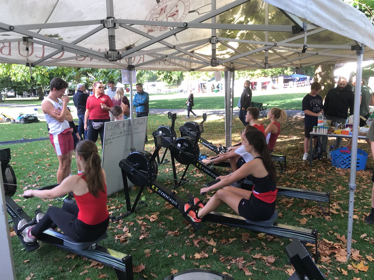 MarlowRCMen's tweet image. . @marlow_rowing annual million meters challenge with @JuniorsMarlowRC powering out the distance find us at #MarlowCarnival  #yeahMarlow #cardinal