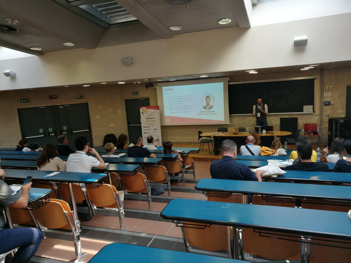 Strategie, influenze e marketing con il nostro Matteo Pogliani 🎰

#WCRM