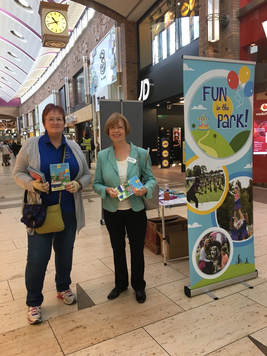 SolihullFITP's tweet image. We’re in Touchwood today - come and find out all about Fun in the Park