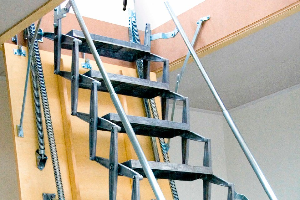 виды складных лестниц по конструкции