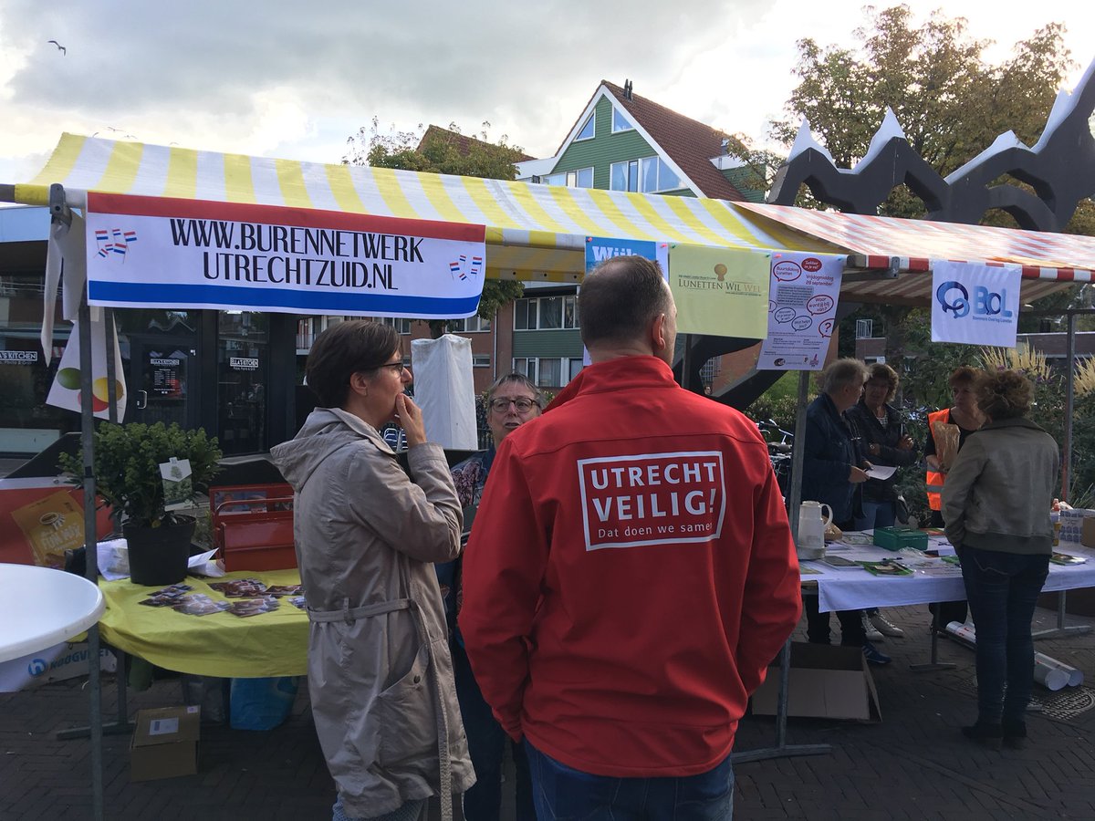 Op de #wijkdaglunetten #samen met Lunetten Wil Wel en #omgevingsvisie #lunetten