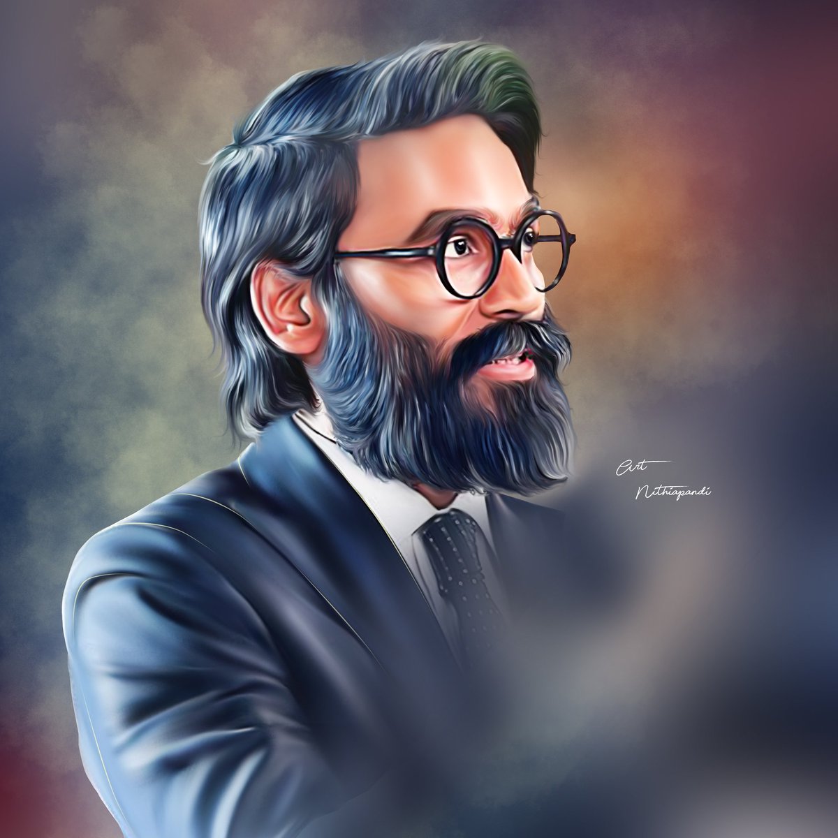 iamveeradhanush's tweet photo. #NewProfilePicture

#VadaChennai Fever Starts 💥🔥

@dhanushkraja + @VetriMaaran
Combo 🎬 

Super Design by @Nithiyapandi bro ❤👌 https://t.co/Dlji7dFQLS