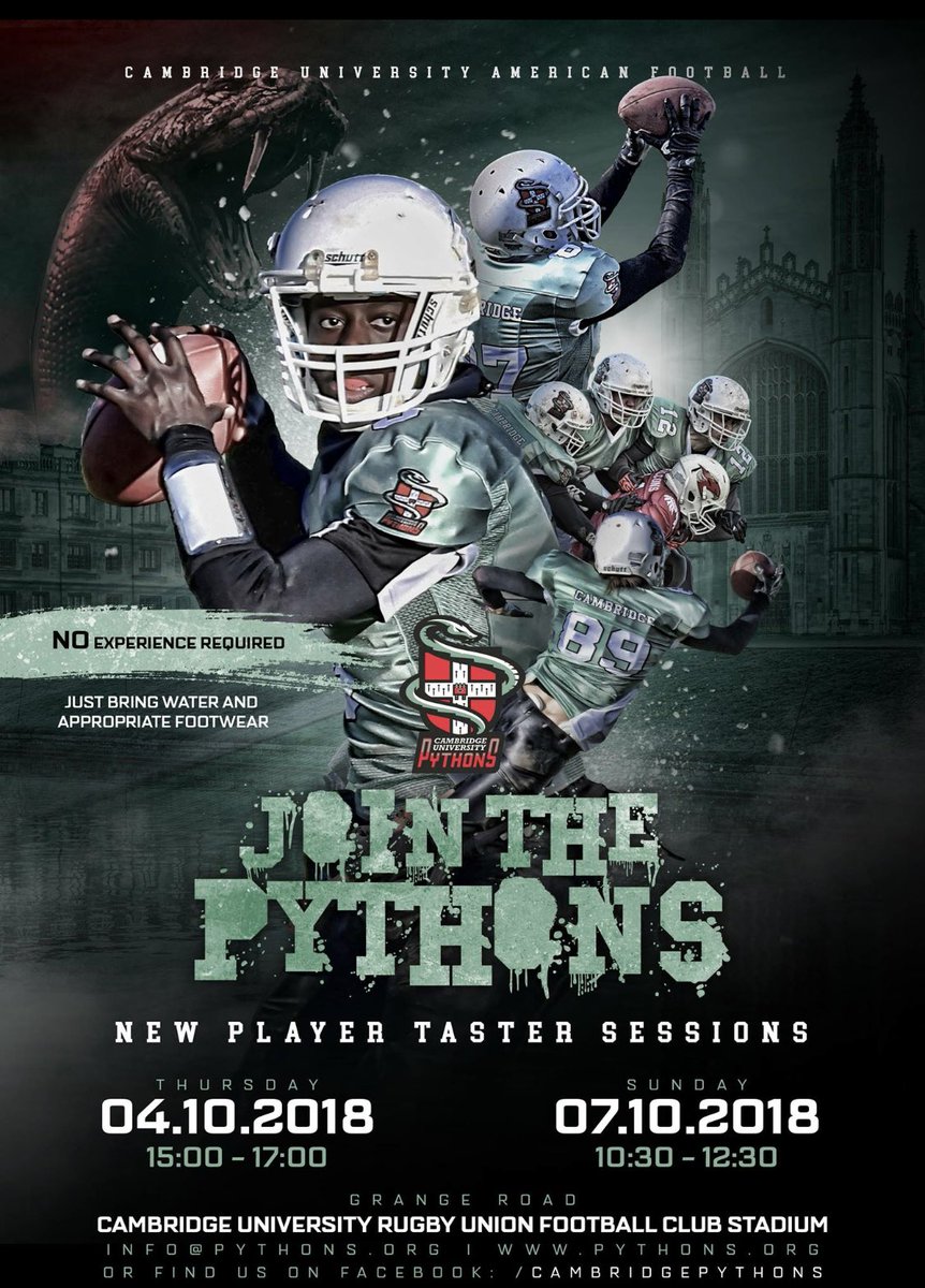 Alex86Mack's tweet image. Not long now!! Cambridge University American Football Team!