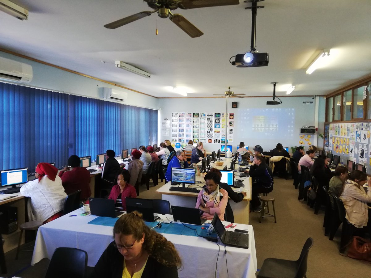 Trish_7303's tweet image. @_playsa well done to the Teachers of Port Elizabeth. Working online to complete their Play certificate!