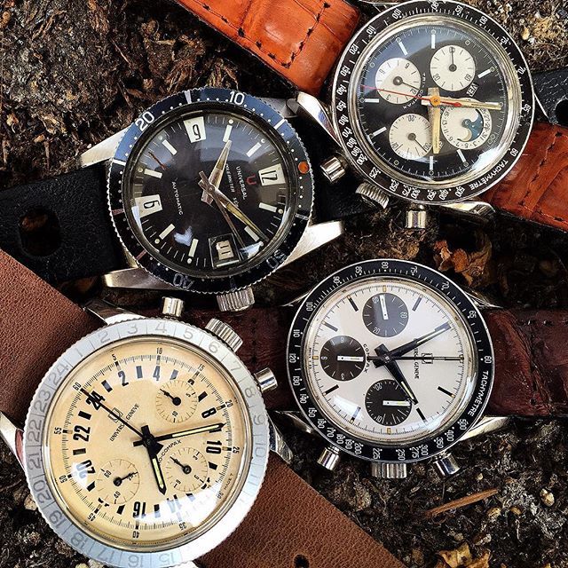 WatchFred_IG's tweet photo. #vintagechronograph & #vintagediver โค๏ธ for Saturday
.
#UniversalGeneve assortment - #Compax, #Tricompax #AeroCompax #PolerouterSub
.
#watches #vintagewatches #watchesofinstagram #watchfam #watchfred #tw https://t.co/V2uO8ddAZh https://t.co/2IF6W5qStM