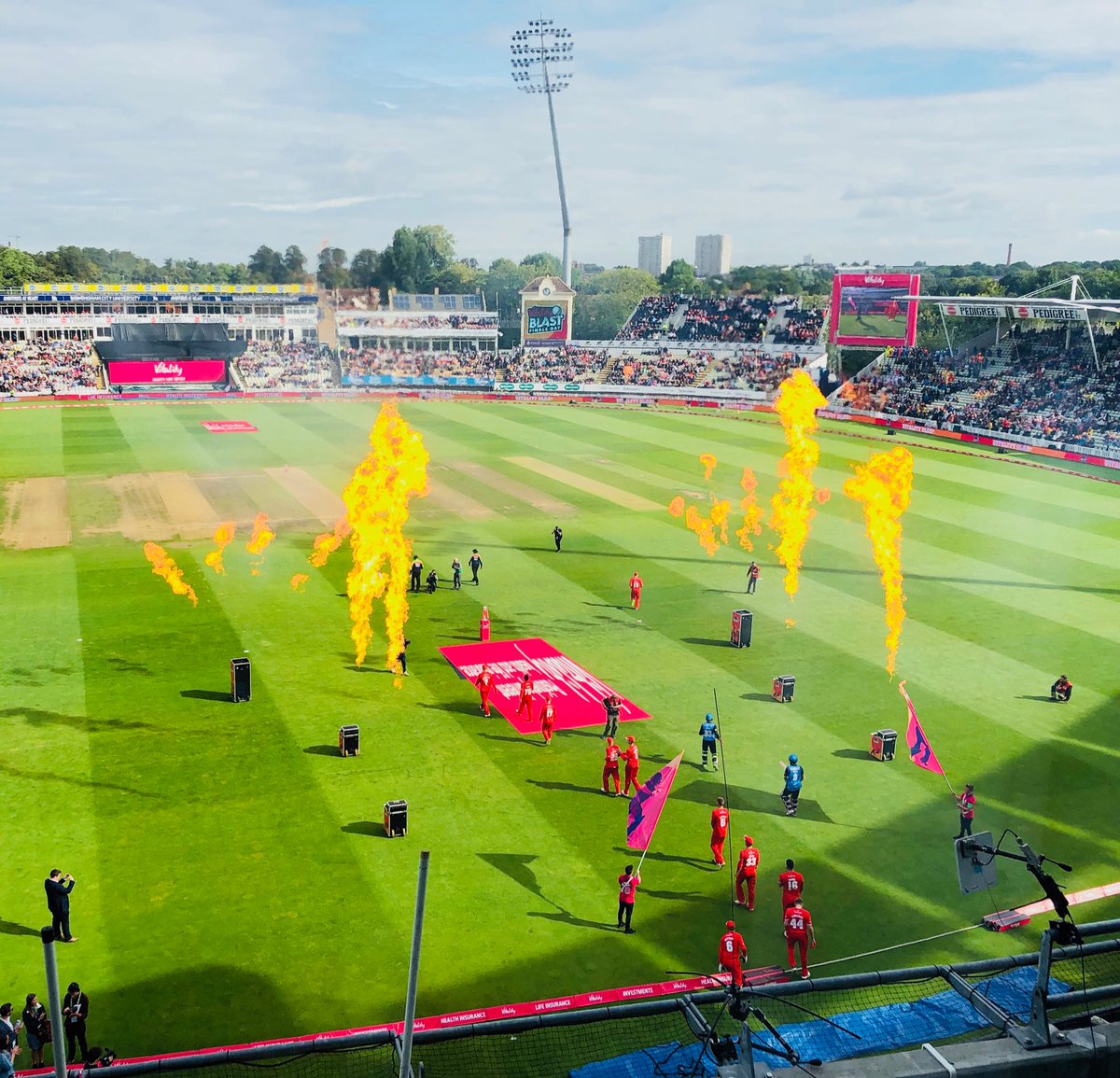 What a sight. Festival of cricket. #VitalityBlast finals day.