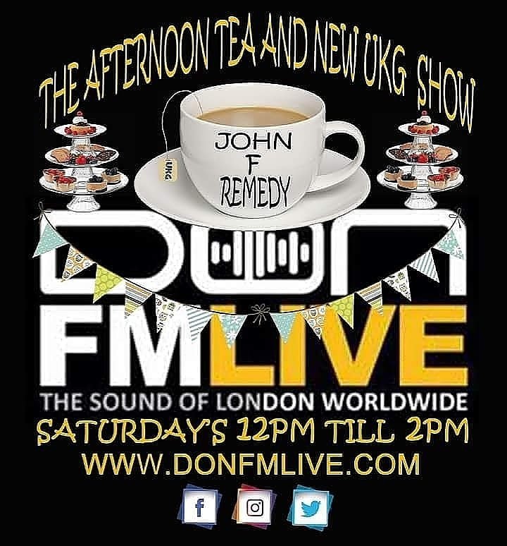The Afternoon Tea and New UKG Show ☕🔥 DON FM #london
12PM - 2PM 😎 Tunein App - tun.in/sfxrv
 
Beats from 👇
<a href="/controlsmusic/">Control-S</a> <a href="/MidiLogicUK/">Dan Akers</a> <a href="/markhillmusic/">Mark Hill</a> <a href="/ScottNickMusic/">Scott & Nick</a>
@DJShyCookie <a href="/wearefoor/">FooR</a> <a href="/bmacthedrop/">B Mac official</a> <a href="/HighlySwung/">Highly Swung Records</a> <a href="/ImpactUKG/">impact</a> <a href="/mckaneofficial/">MC KANE</a>