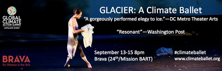 Connect4Climate's tweet image. A Climate Change Ballet - @climateballet - is being held until tomorrow Sept 15 at at 8pm at Brava Theater Center in the Mission! Don't miss it!

More information at: ow.ly/cJNd30lPu4o

#ClimateAction #climateballet