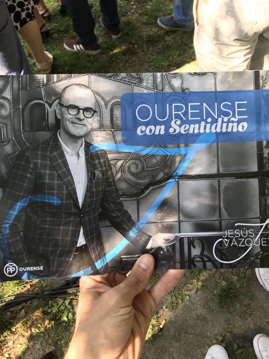Presentación de Jesús Vázquez como candidato a alcalde de Ourense!!! #OurenseConSentidiño