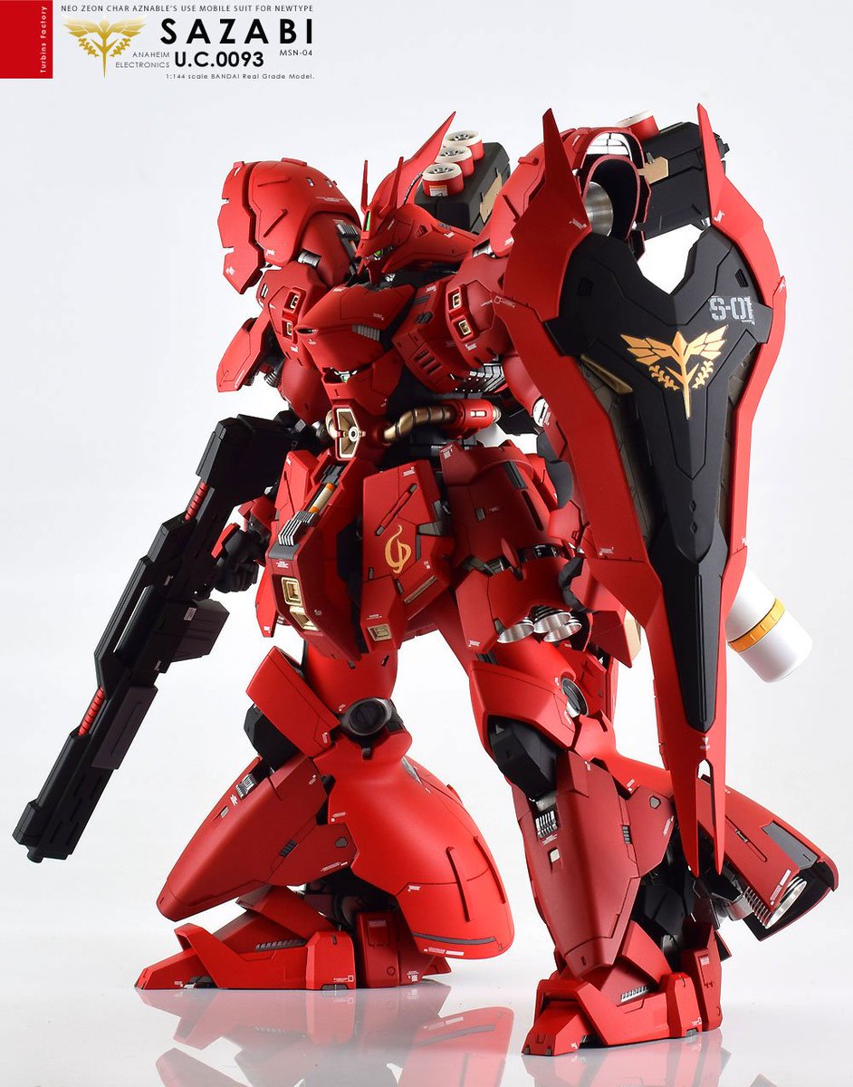 T S Rg Sazabi Sazabi 逆襲のシャア サザビー シャア アズナブル