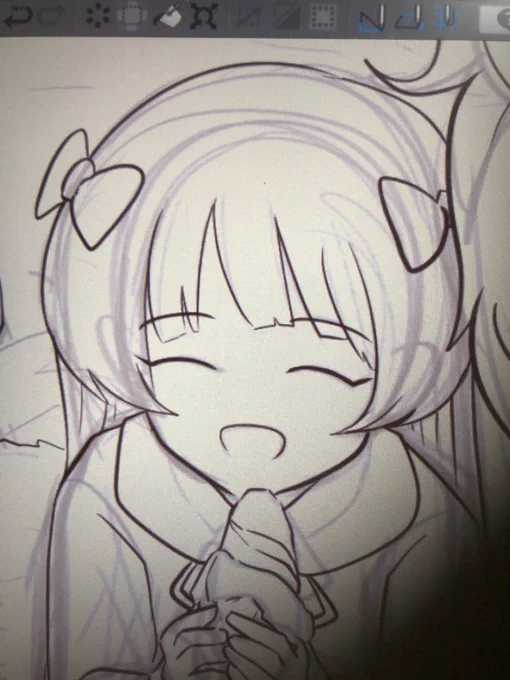 なんか可愛くかけたぞ 
