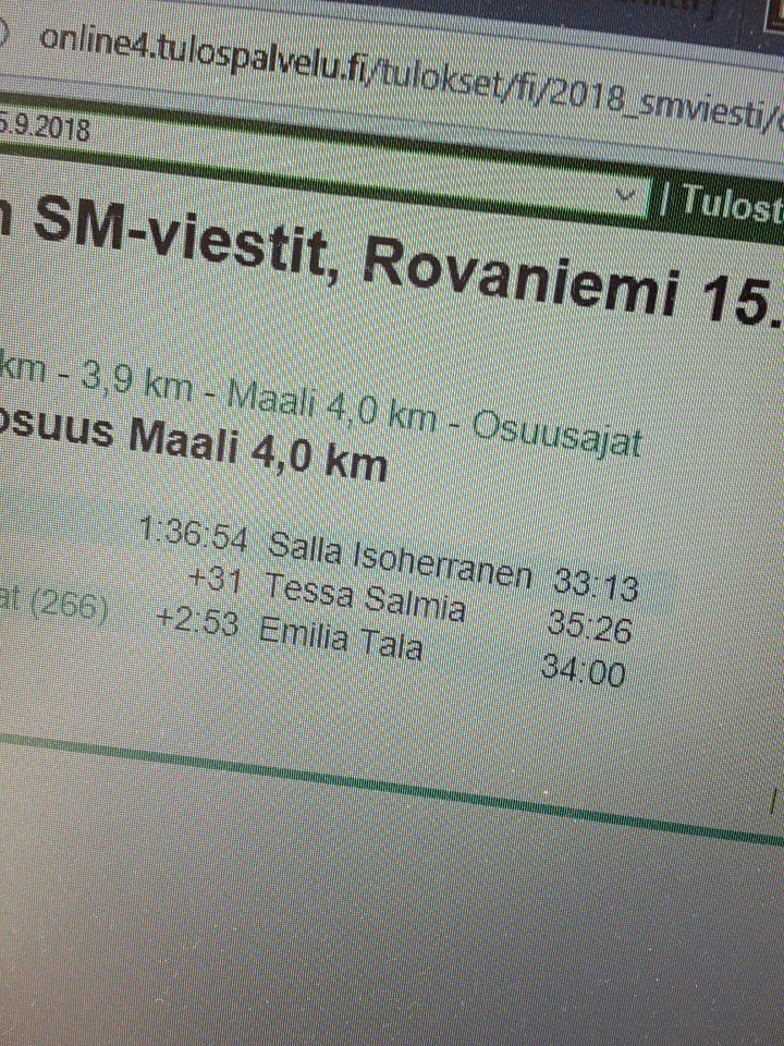 tainasaari's tweet photo. Hyvä veto 💪 Onnea mitalisteille! @tessasalmia #msparma @TeppoSalmia @johannasalmia https://t.co/ZYSBDu7IJI