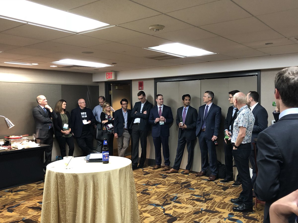ChrisDyMD's tweet photo. Fun times at the @WUSTLortho #handsurgery alumni gathering, with former residents and fellows. So proud to be part of this amazing team. #ASSH18 #orthopedics #nervesurgery https://t.co/YNSQGmlHbG
