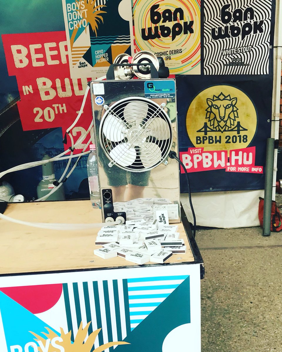 Byal_Shtark's tweet photo. Get ready for day 2 of #KR4FT beer festival in Budapest! @bpbeerweek and #fozdepark https://t.co/soPmARzTA7